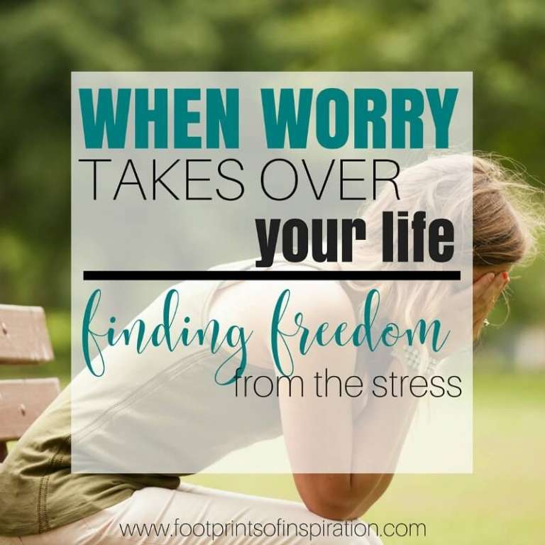 Do you find yourself worrying about every thing that goes on in a day? Constantly stressed over things your truly can't even control? Click here for steps to take to stop living with the chains of worry and begin living in freedom of the constant worry.